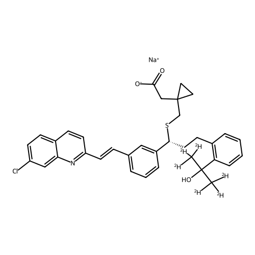 Montelukast-d6 Sodium Salt