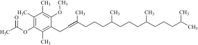 All-rac-alfa-Tocopheryl Acetate EP Impurity D (Mixture of Isomers)