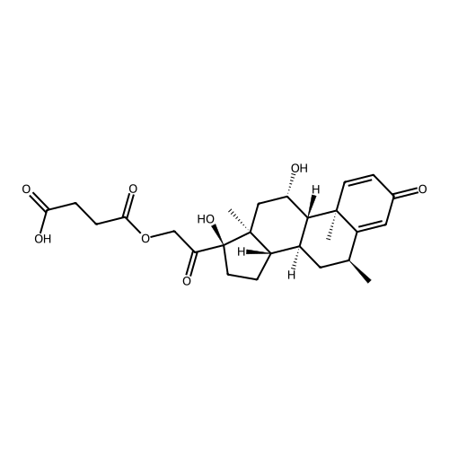 Methylprednisolone 21-Hemisuccinate (Methylprednisolone Hydrogen Succinate)