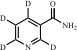 "Nicotinamide-2,4,5,6-d4"