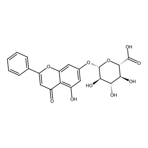 Chrysin-7-O-glucuronide
