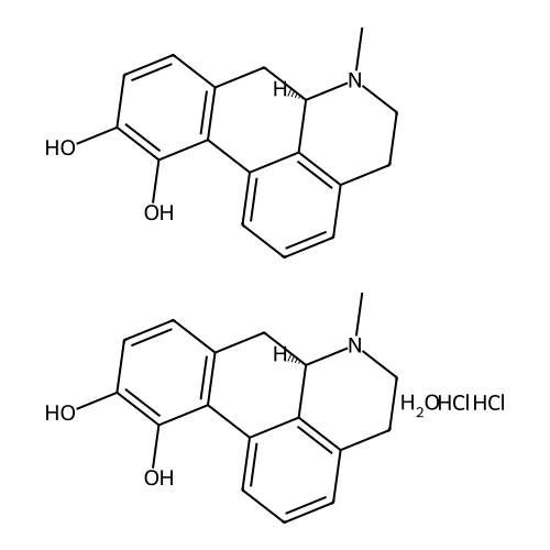 (R)-Apomorphine Hydrochloride Hemihydrate