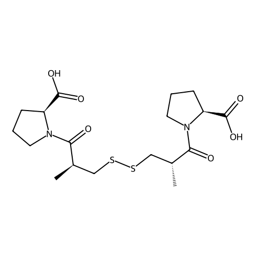 Captopril EP Impurity A (Captopril disulfide)