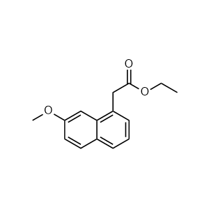 7-Methoxy-1-naphthaleneacetic acid ethyl ester