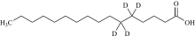 "Hexadecanoic-5,5,6,6-d4 Acid"