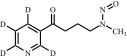 4-(Methylnitrosamino)-1-(3-Pyridyl-d4)-1-Butanone