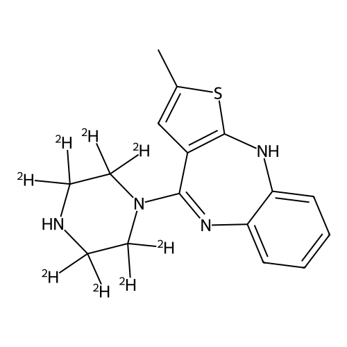 N-Demethyl Olanzapine-d8
