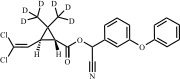 trans-Cypermethrin D6 (dimethyl D6)