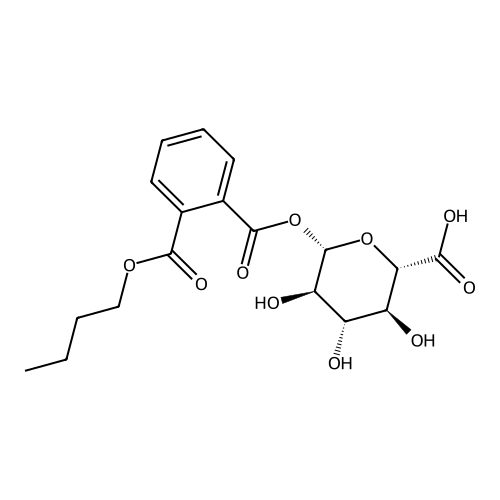 Monobutyl phthalate acyl-beta-D-glucuronide
