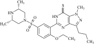 Thioaildenafil