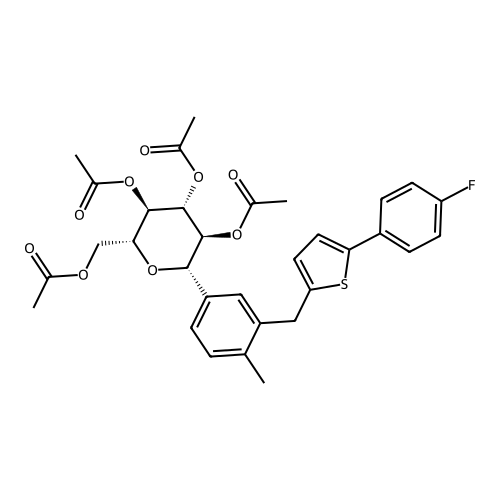 Canagliflozin Tetraacetate