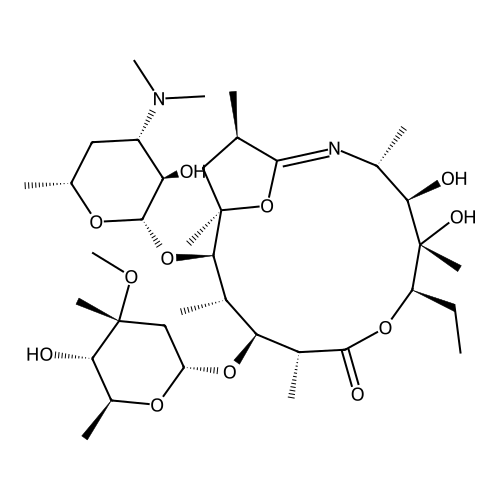 Erythromycin A iminoether?Azithromycin CP Impurity Q?