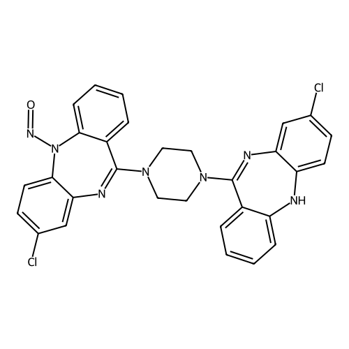 N-Nitroso Clozapine EP Impurity B (possibility 1)