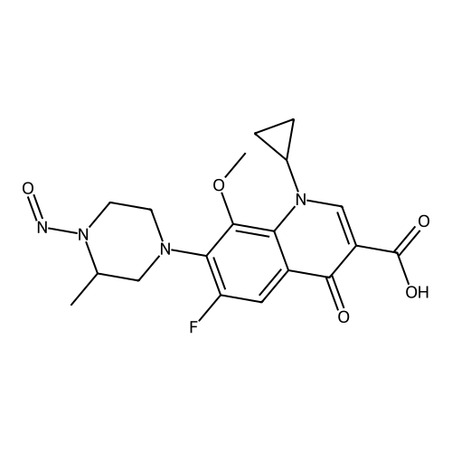 N-Nitroso Gatifloxacin Impurity 2