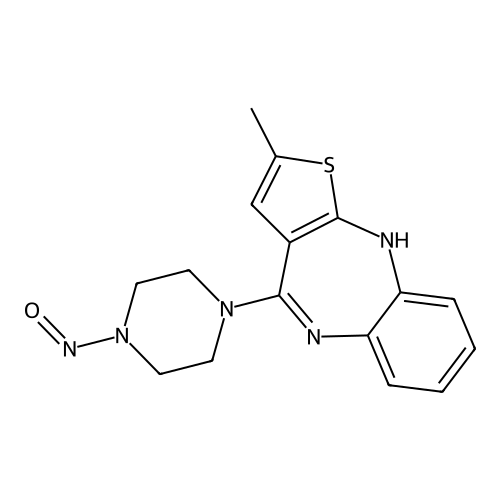 N-Nitroso N-Desmethyl Olanzapine Impurity 1