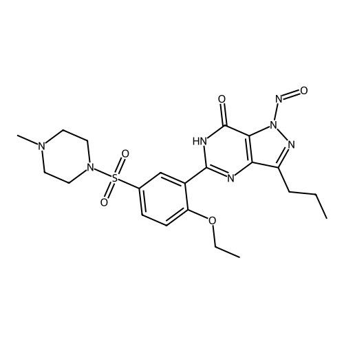 N-Nitroso Pyrazole N-Demethyl Sildenafil