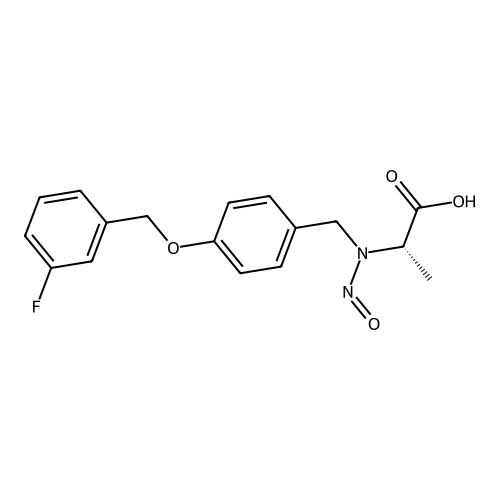 N-Nitroso Safinamide Acid