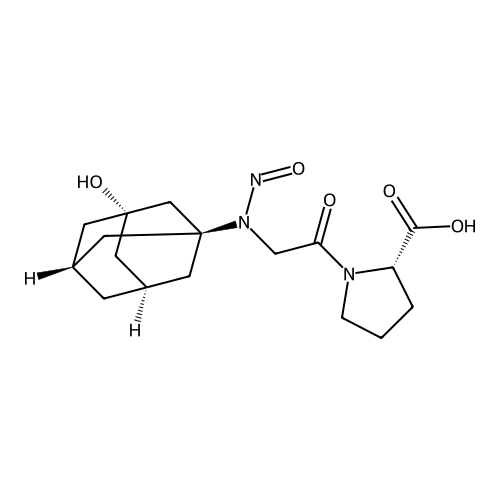 N-Nitroso Vildagliptin Carboxylic Acid Impurity